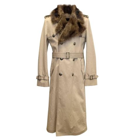 fendi trench coat men's sale.